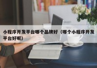 小程序开发平台哪个品牌好（哪个小程序开发平台好呢）