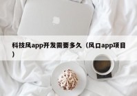 科技风app开发需要多久（风口app项目）